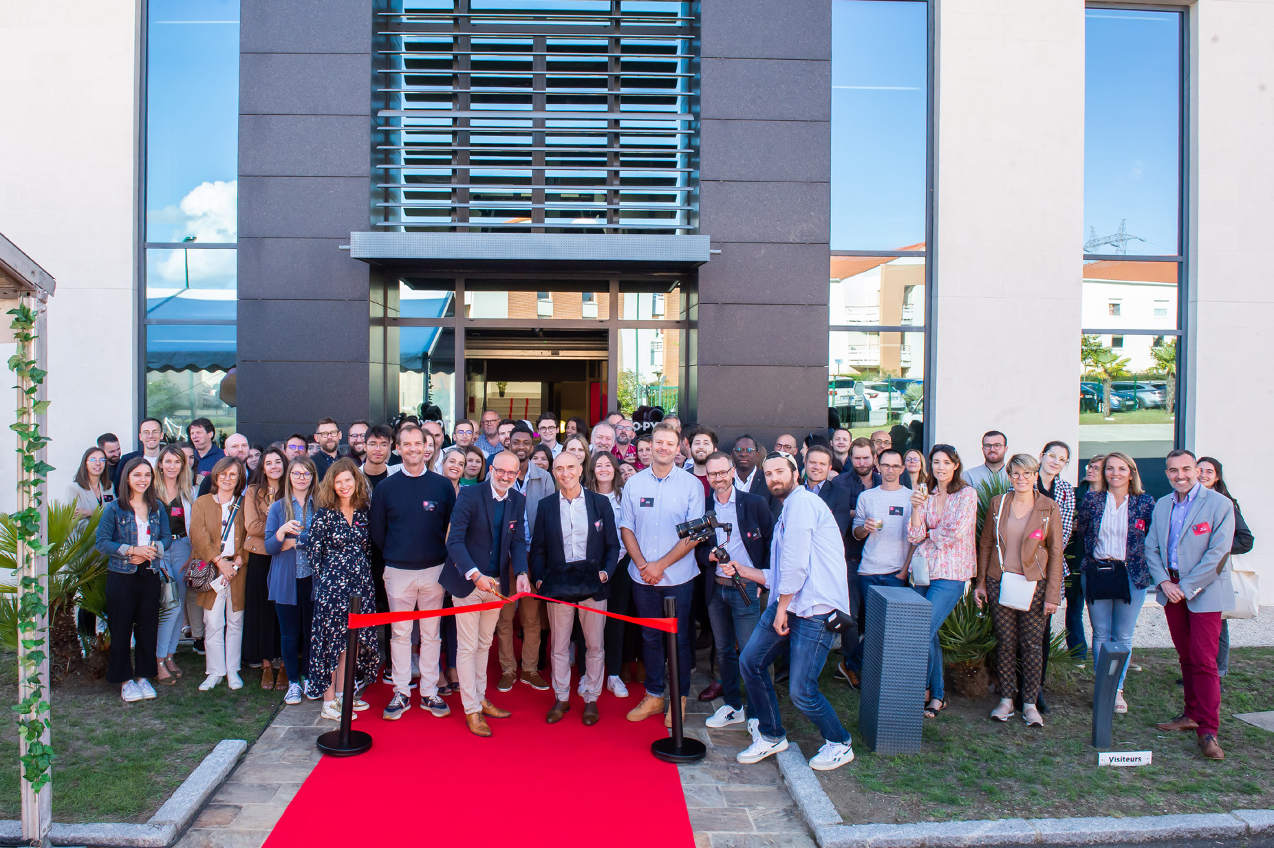 Photo de groupe inauguration Vertou